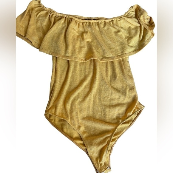 UPS AND DOWNS Plus Sized Sparkly Bodysuit (NOT a bathing suit) - Picture 3 of 4